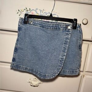Wild Fable Light Blue Denim Skort